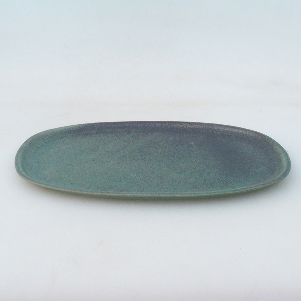 Keramikschale H15 (25 x 15 x 1 cm) – grün