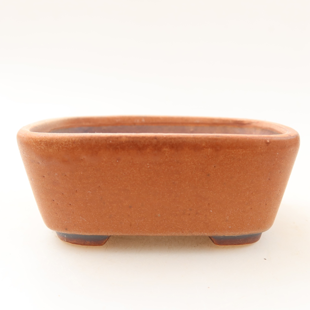 Bonsaischale aus Keramik 10 x 8,5 x 4 cm, rosa
