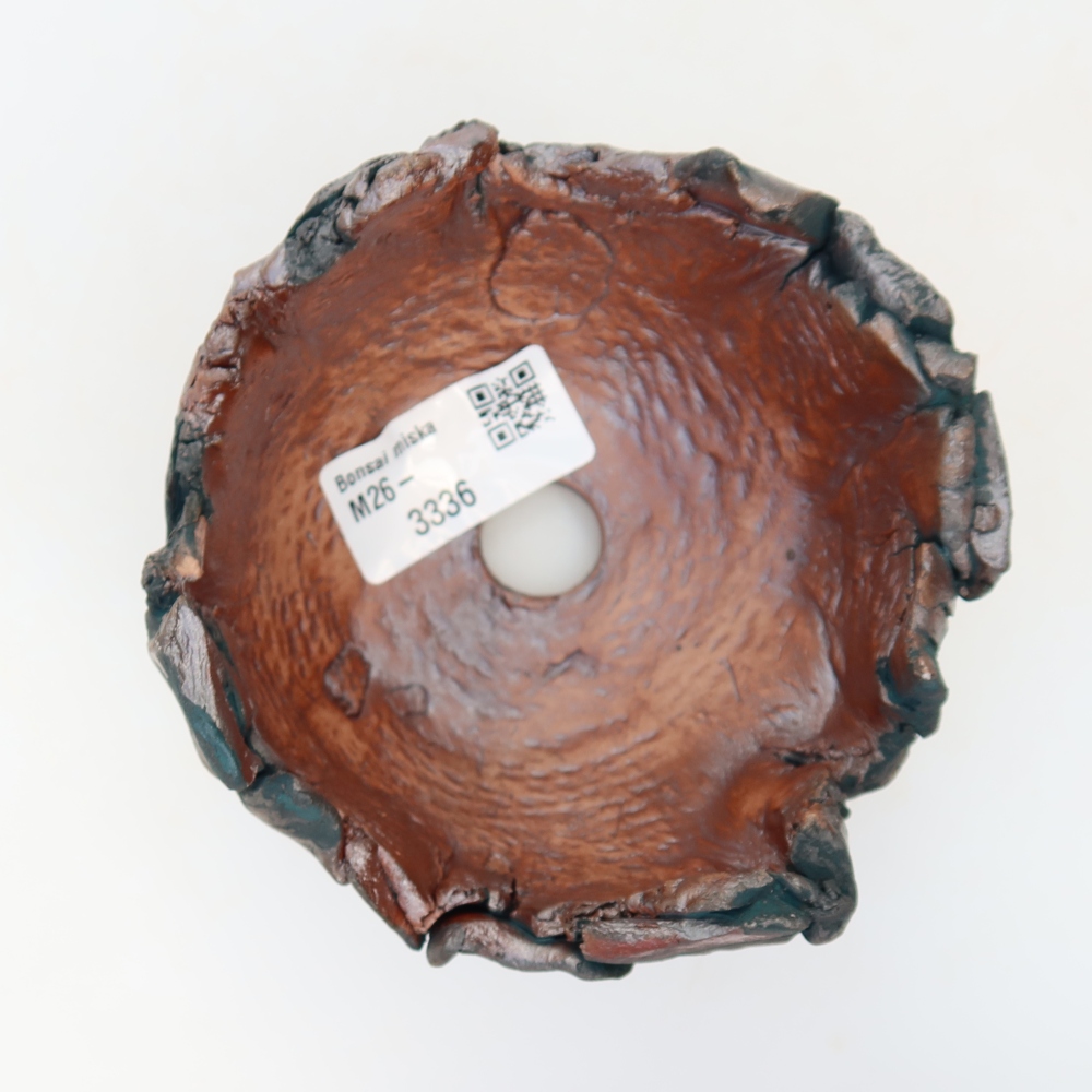 Keramikschale  10,5 x 10,5 x 7 cm, Farbe: grün