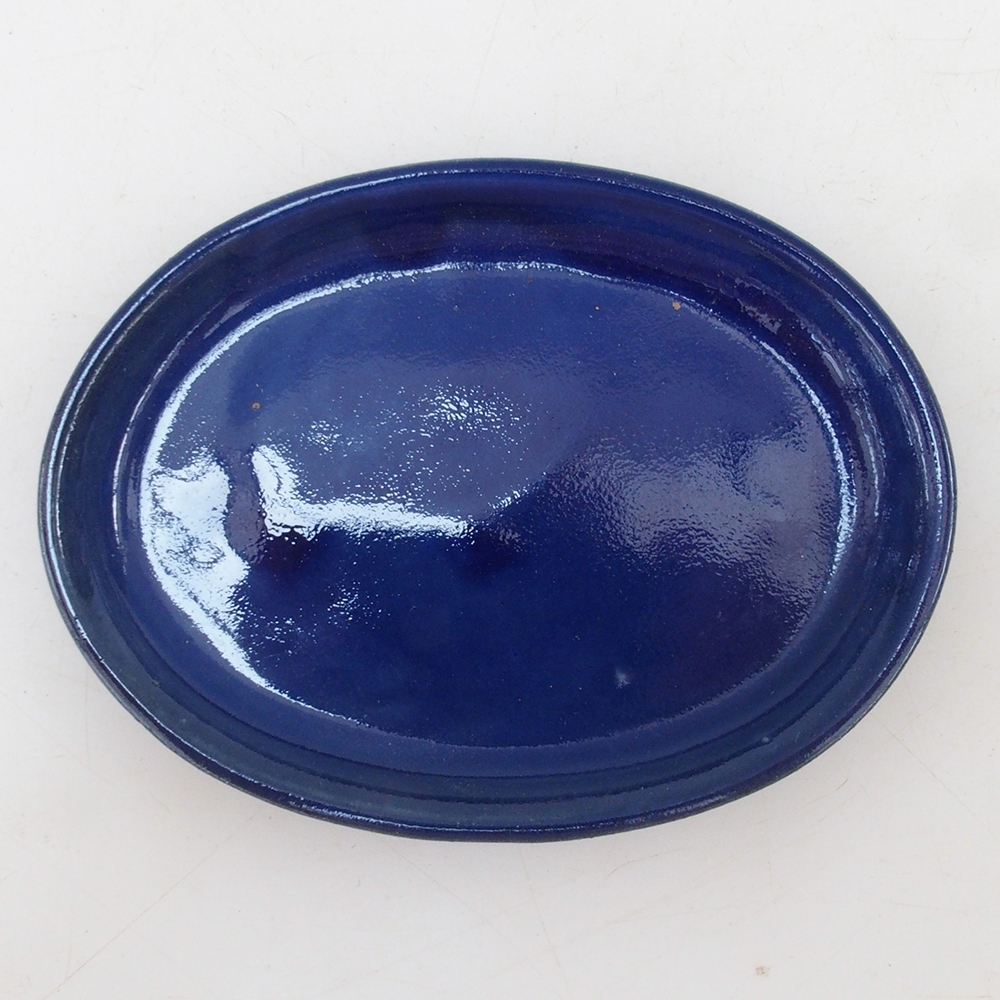 Bonsai-Schale + Untertasse H04 – Blau