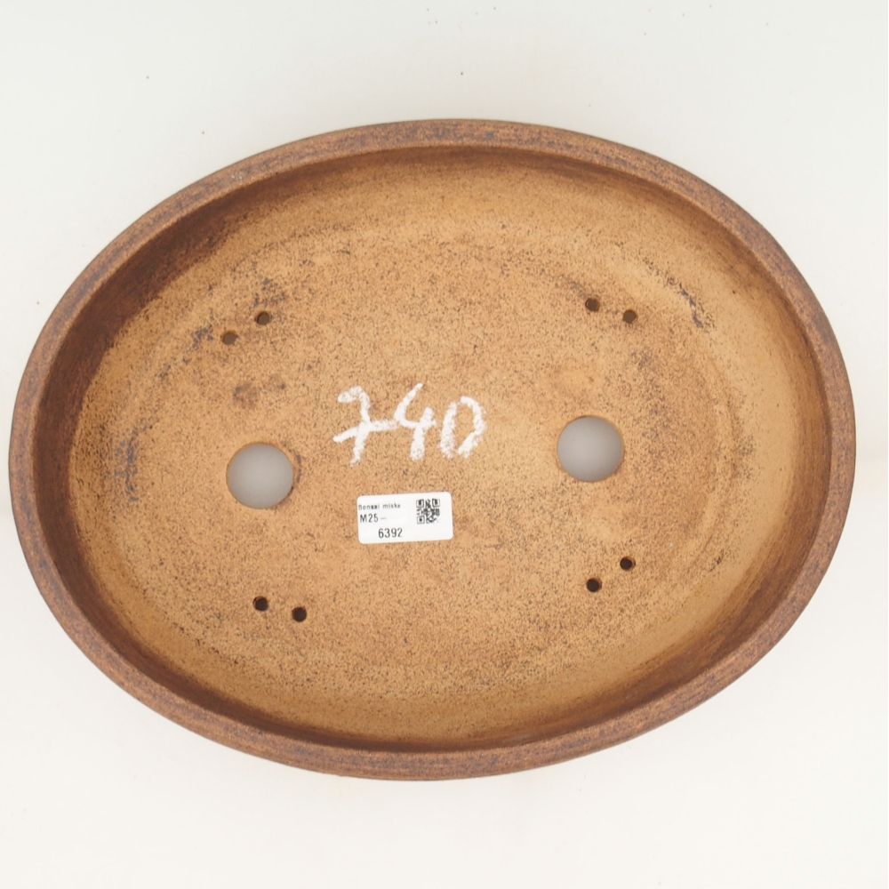 Bonsaischale 32 x 25 x 8 cm , Farbe braun