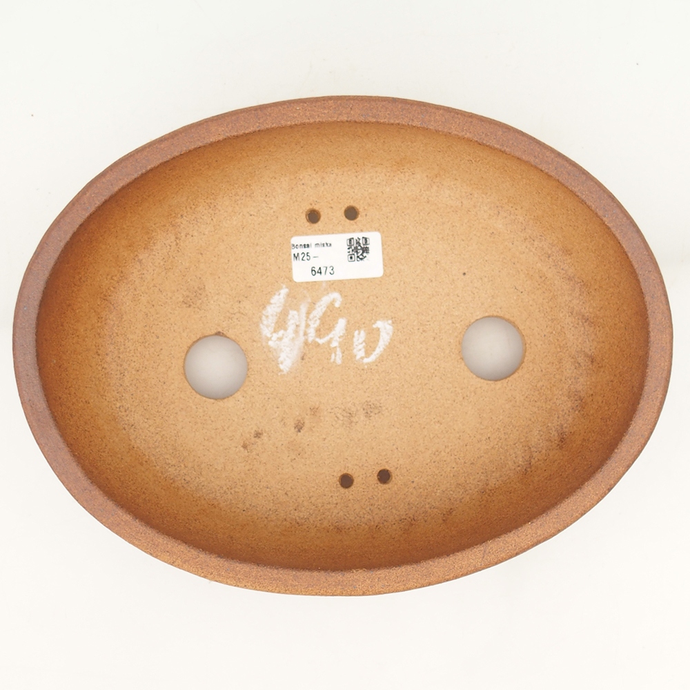 Bonsaischale 25,5 x 19,5 x 7,5 cm , Farbe braun