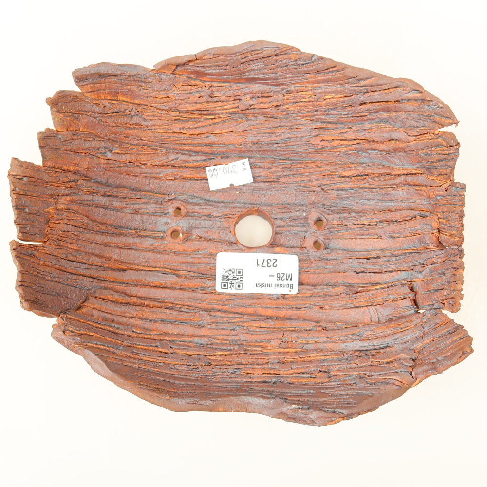 Keramikschale  20 x 17 x 7,5 cm, Farbe: braun