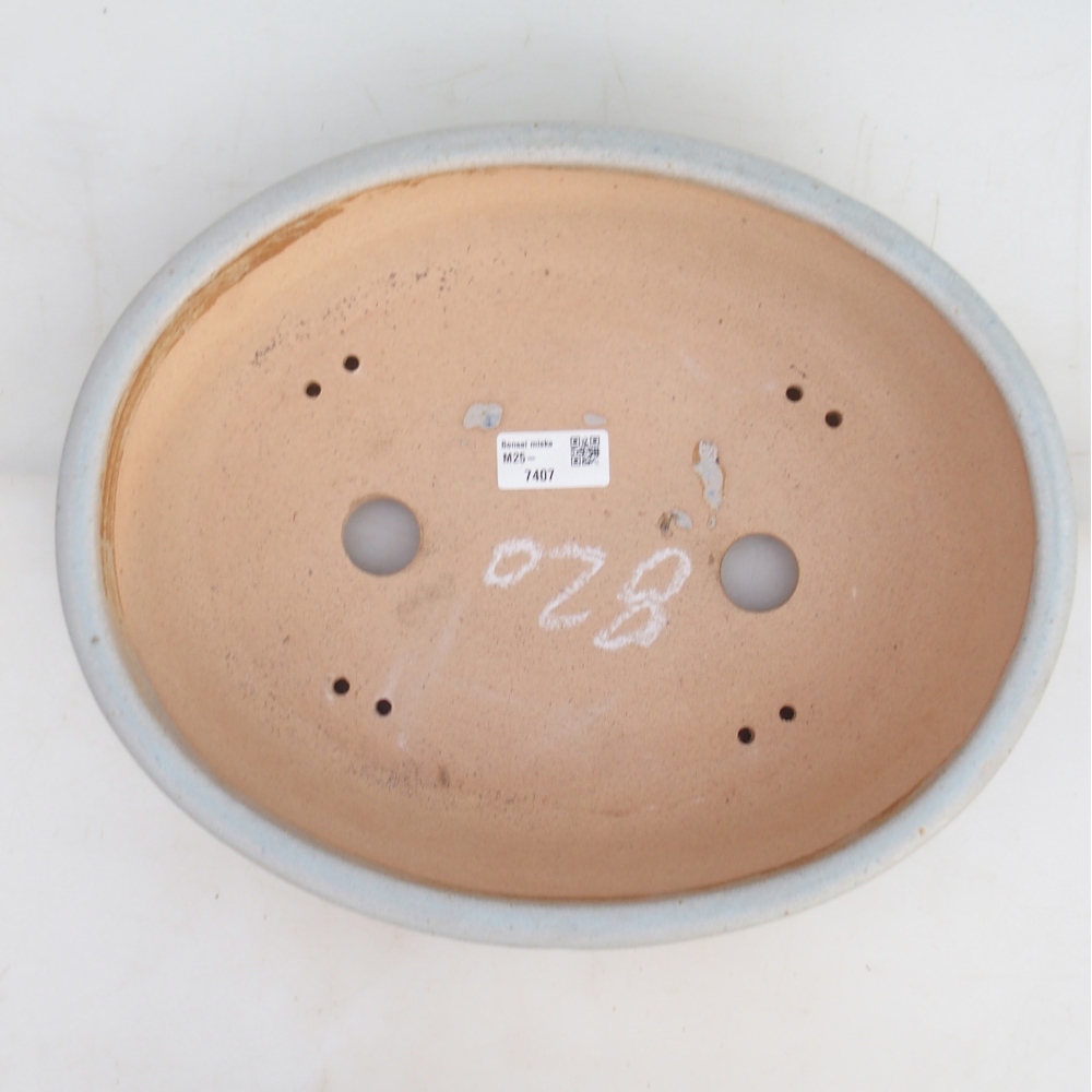 Bonsaischale 32,5 x 26,5 x 8,5 cm , Farbe beige