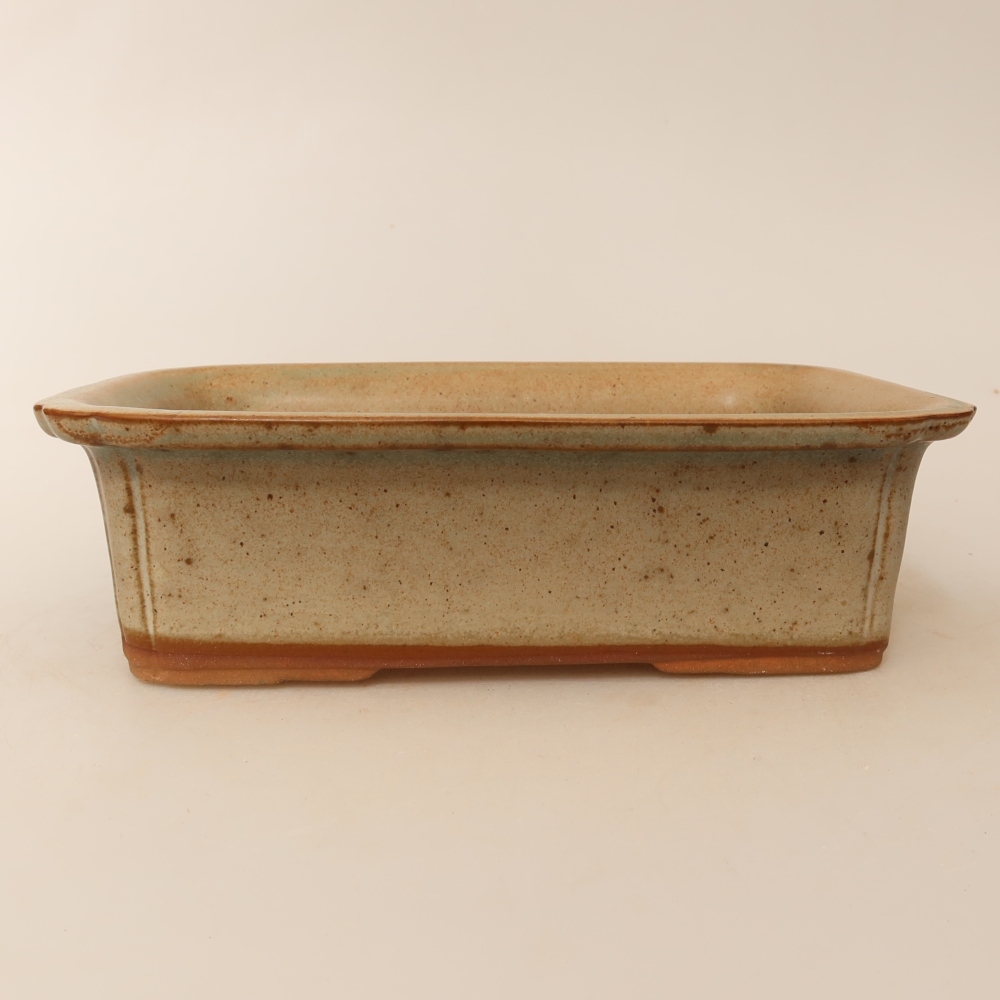 Keramikschale  20 x 15,5 x 5,5 cm, Farbe: Beige