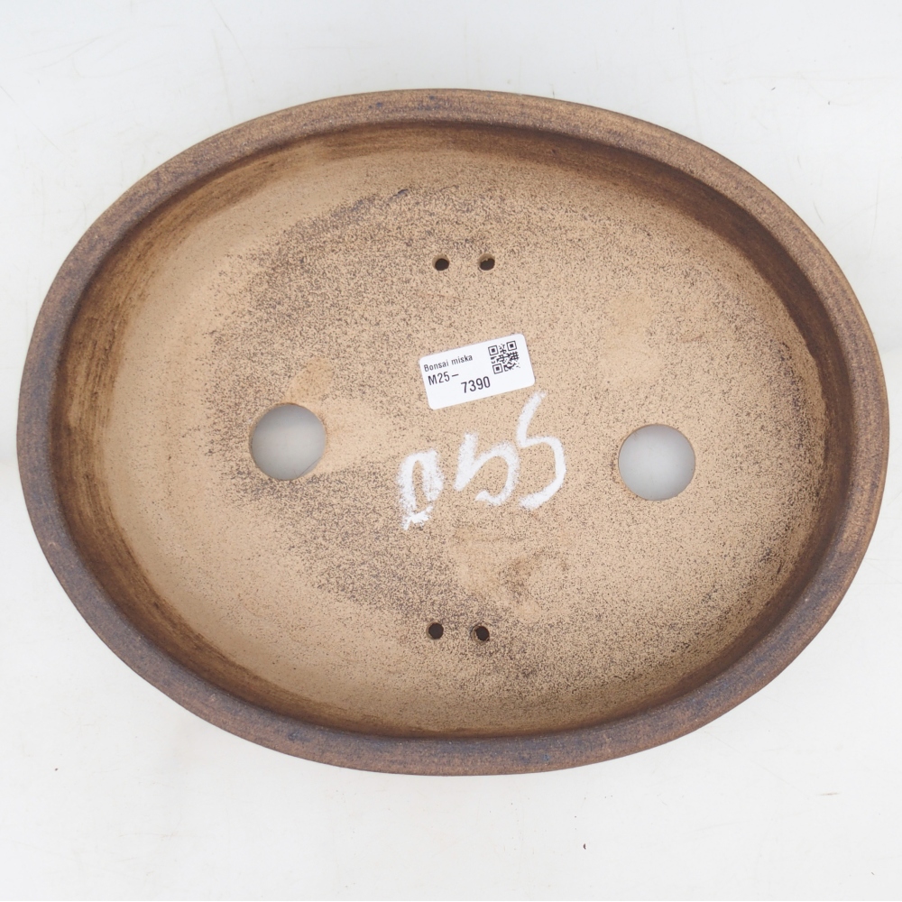 Bonsaischale 28,5 x 22,5 x 7 cm , Farbe braun