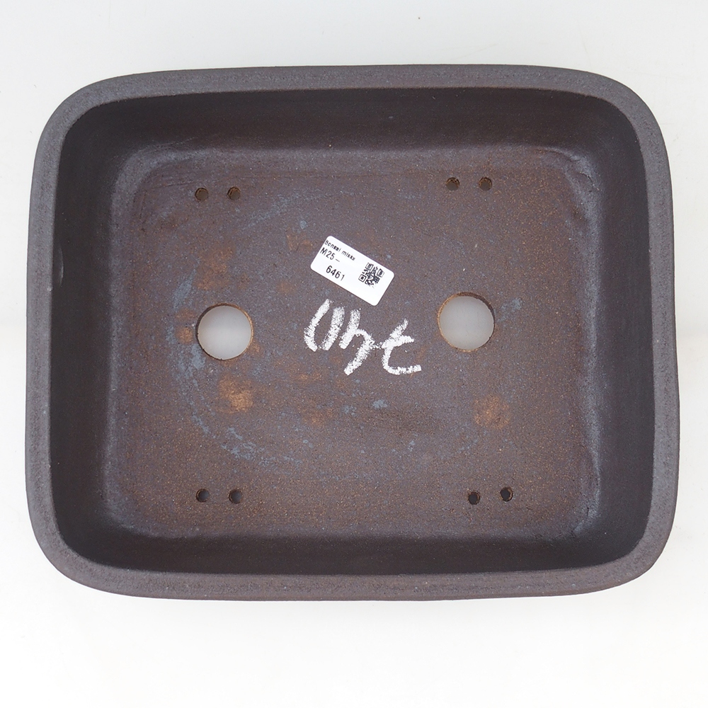 Bonsaischale 30,5 x 25 x 8 cm , Farbe braun