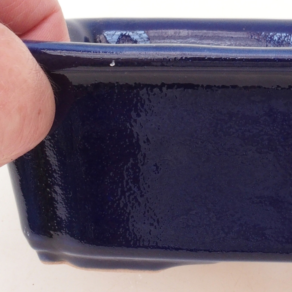 Bonsaischale H50 - 17 x 12,5 x 5,5 cm. - blau