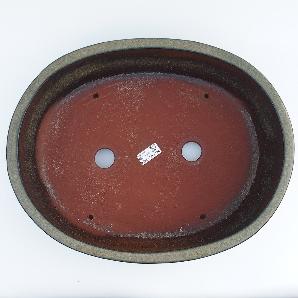 Schale 44 x 34 x 11,5 cm grau