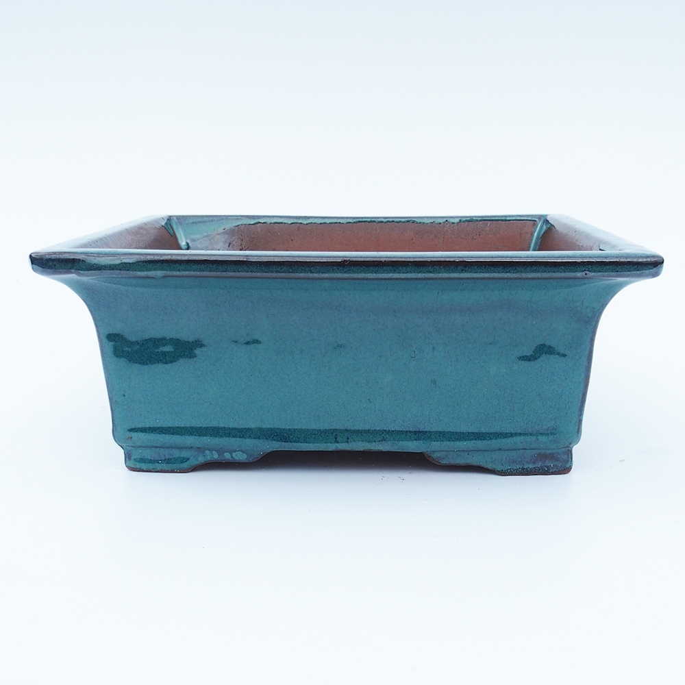 Schale 26 x 21,5 x 10 cm blau-grün