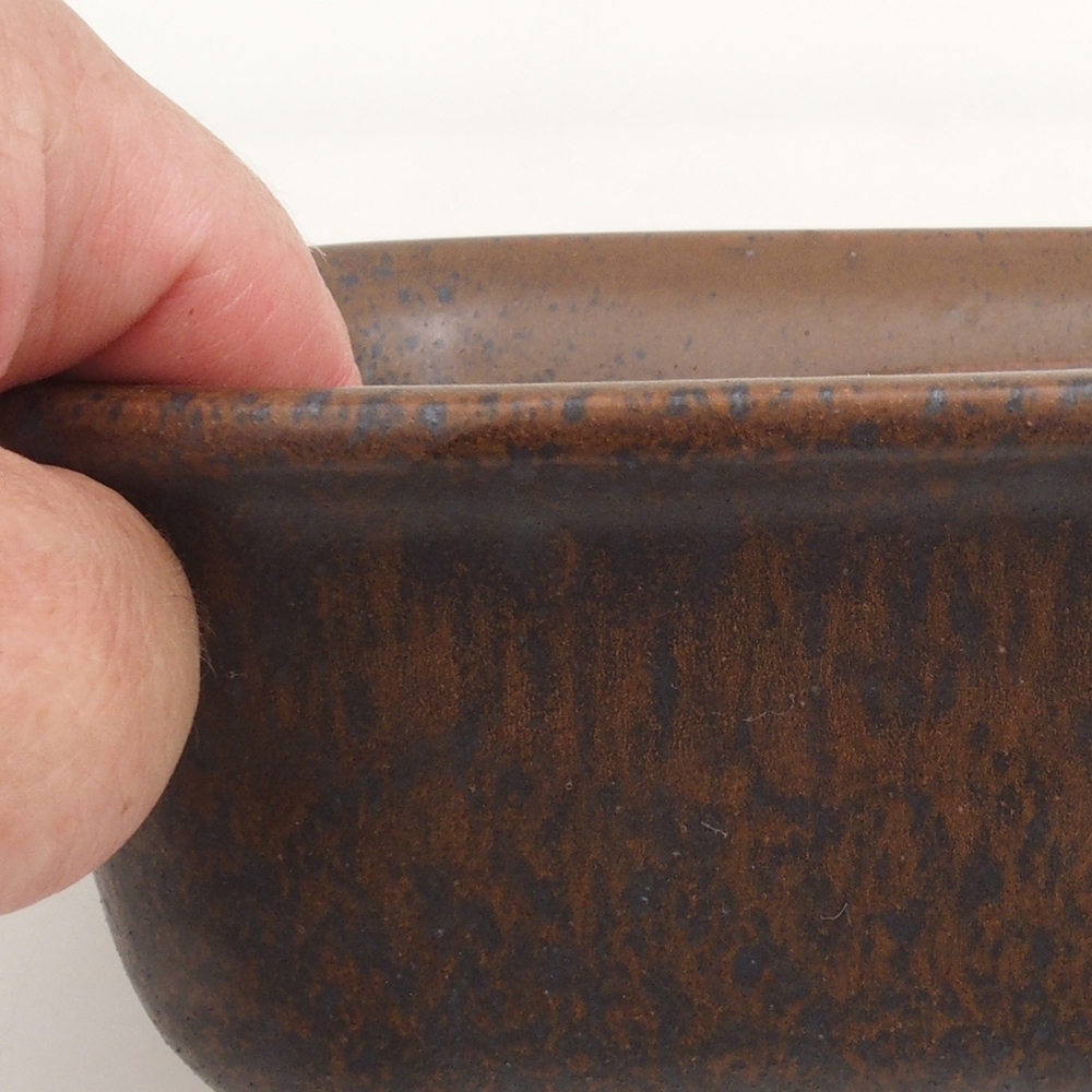 Bonsai-Schale H36 - 17 x 15 x 7,5 cm – Braun