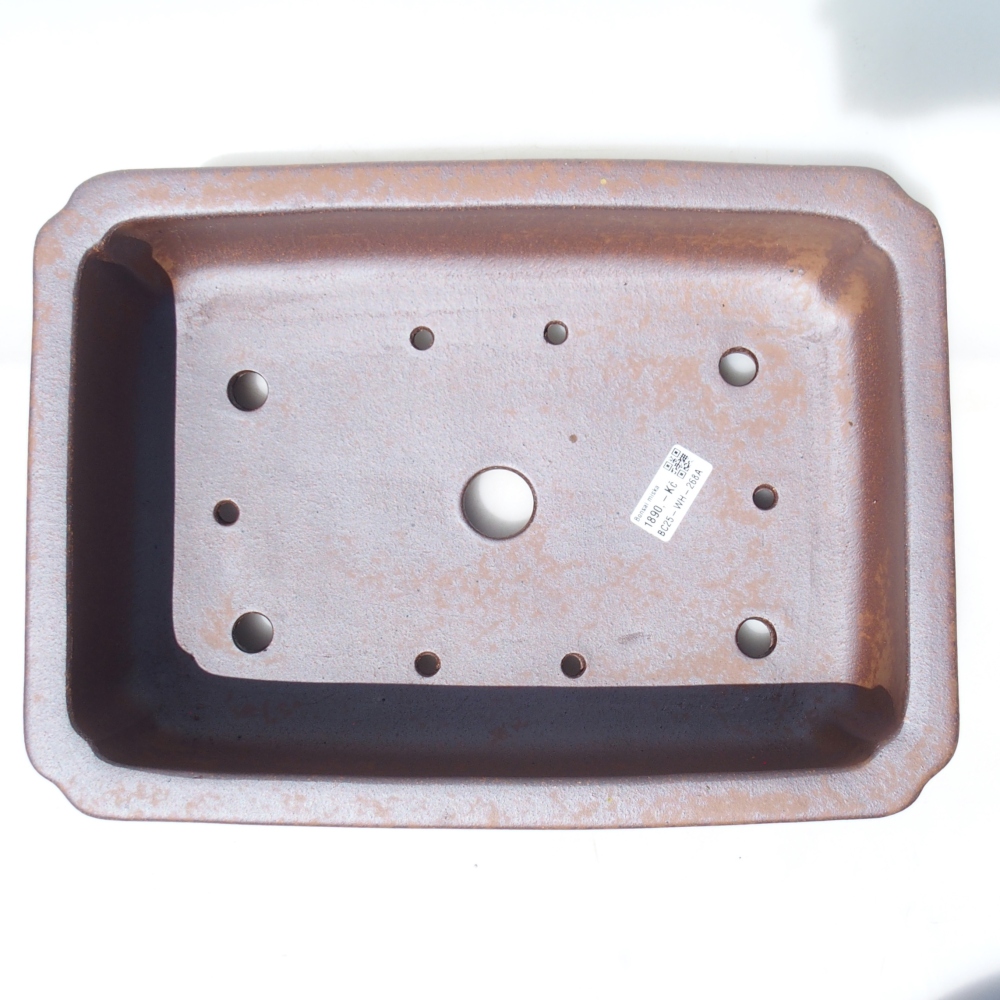 Schale 36 x 26 x 10,5 cm braun - NUR PERSÖNLICHE ABHOLUNG ODER PALLETTENVERKEHR