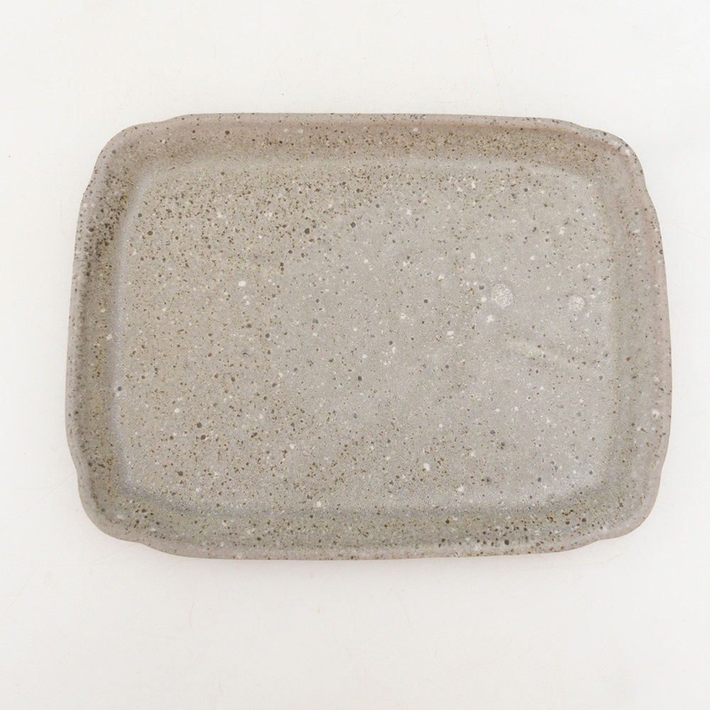 Keramik-Untertasse H50 – 18 x 13 x 1 cm – beige