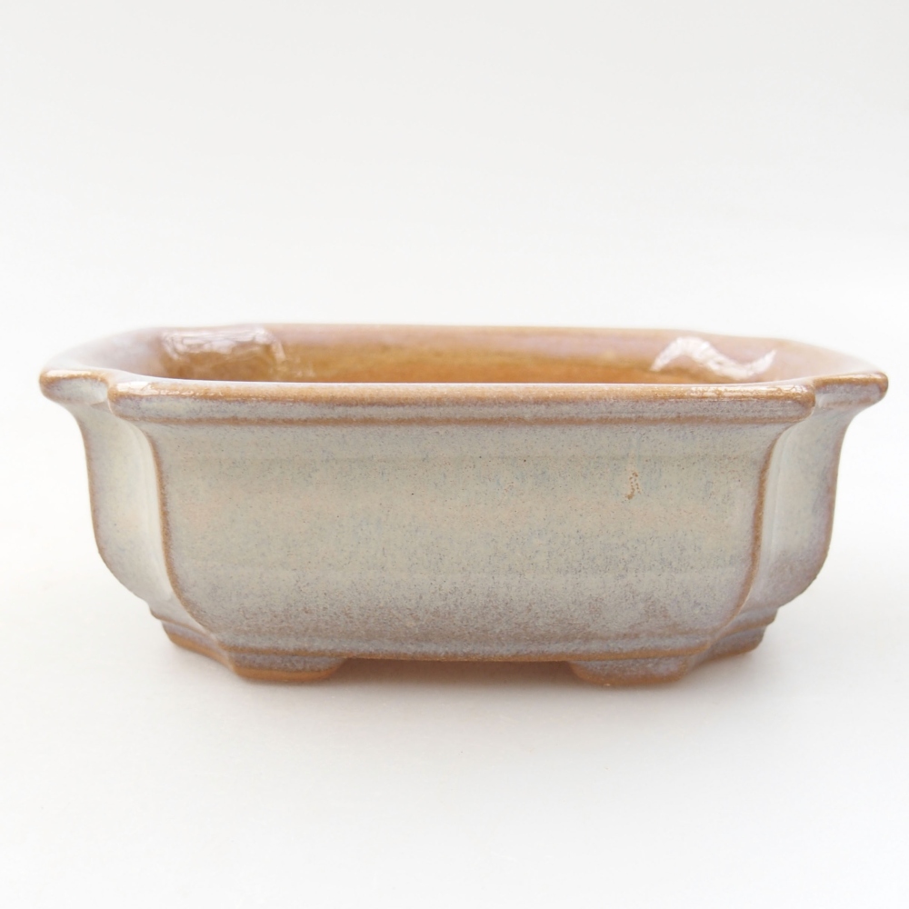 Keramik-Bonsaischale 12 x 9 x 4,5 cm, Farbe  rosa