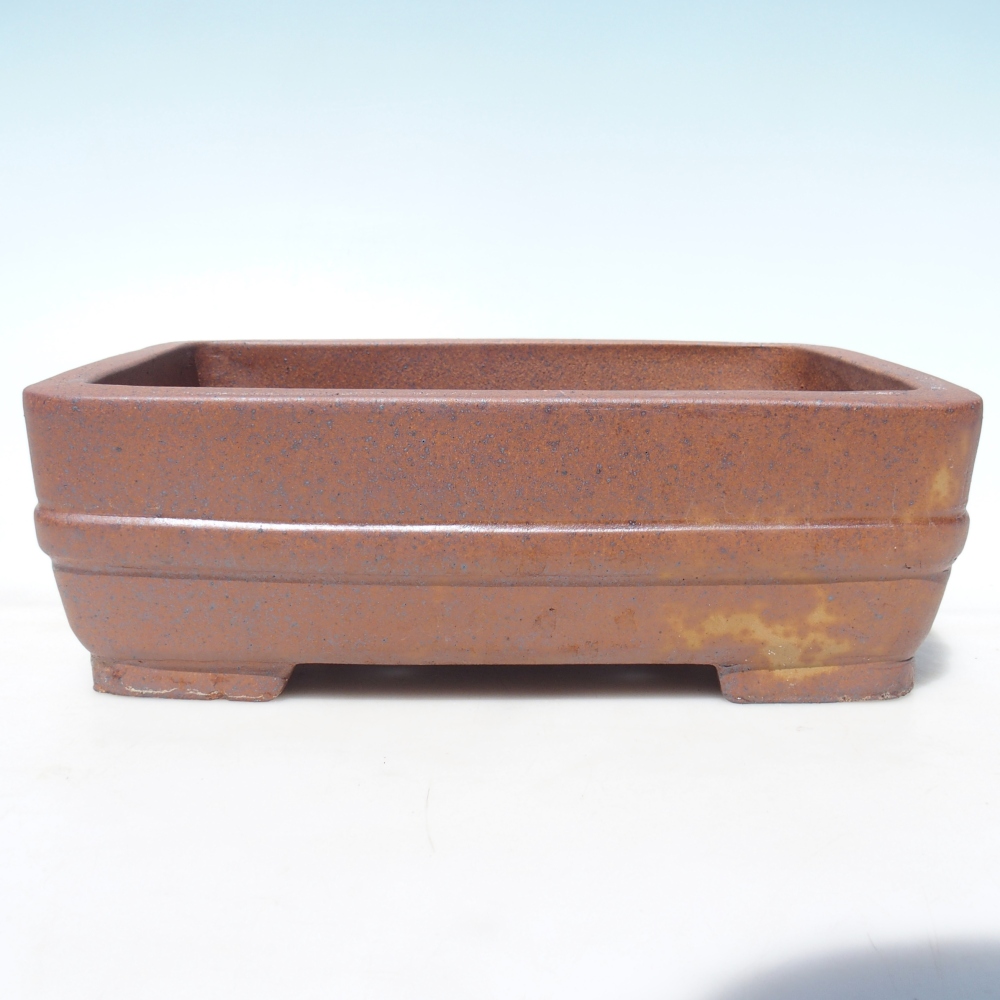 Schale 31,5 x 22 x 10 cm braun
