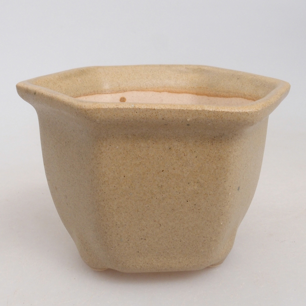 Mini-Bonsaischale 7 x 7 x 5  cm, Farbe braun