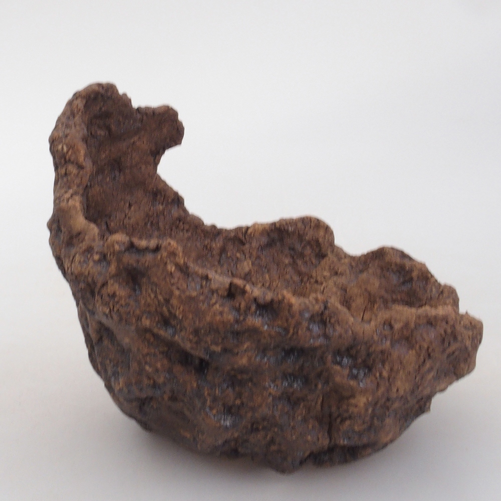 Keramikschale 9 x 9 x 9 cm, braun Farbe