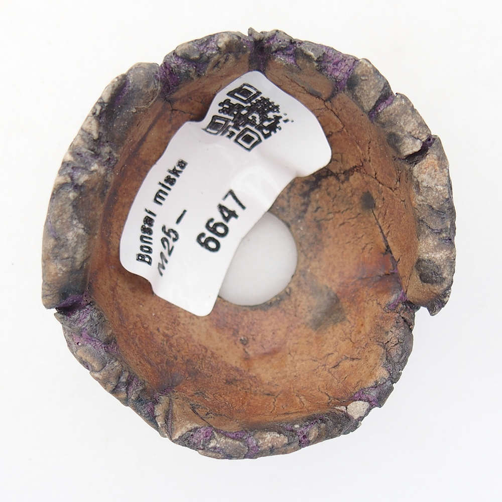 Keramikschale 5,5 x 5 x 4 cm , Farbe lila