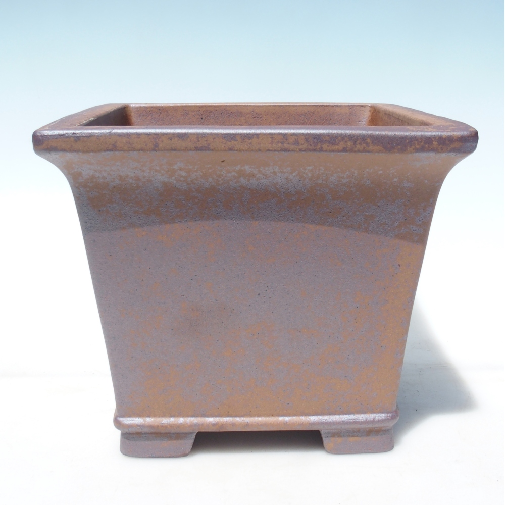Schale 24 x 24 x 20,5 cm braun
