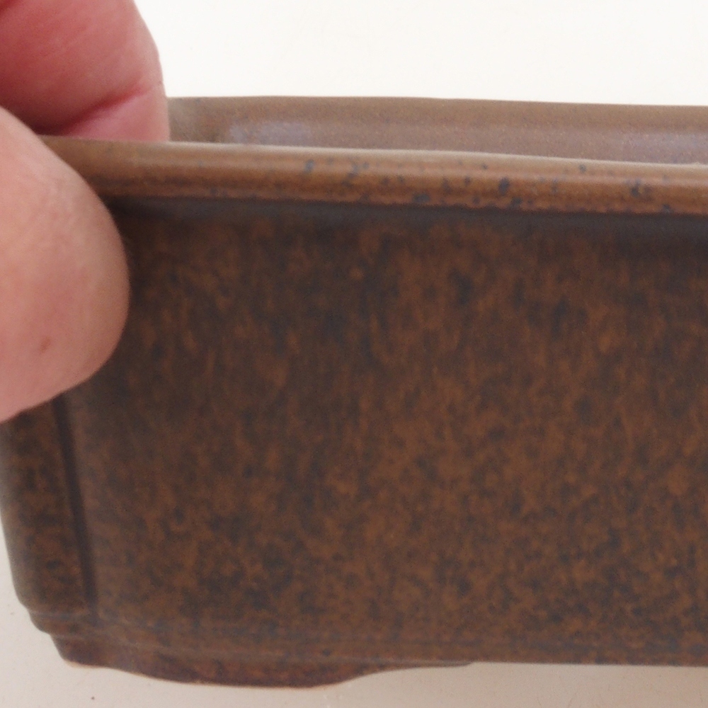 Bonsai-Schale H50 – 17 x 12,5 x 5,5 cm - Braun