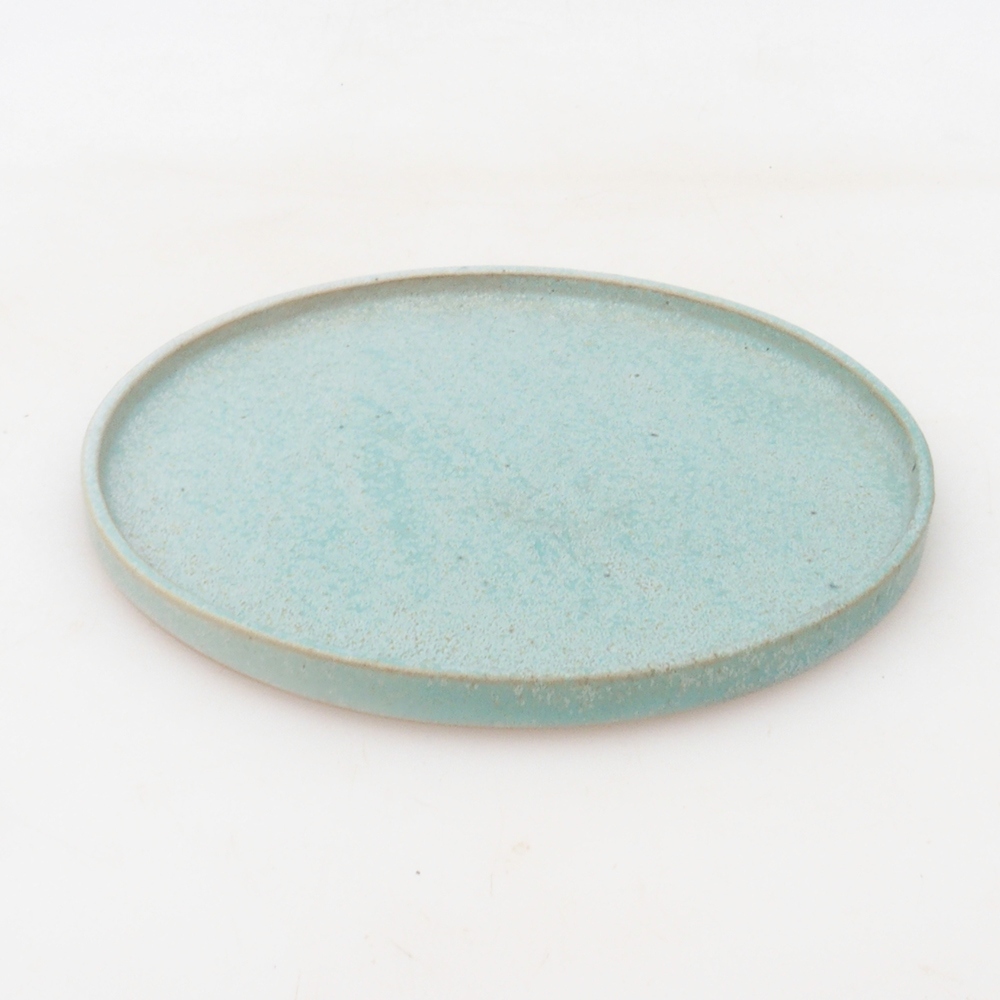 Bonsai-Schale rund D7-S – 16 × 16 × 1 cm – grün