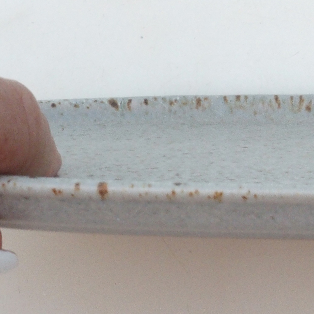 Keramikschale H15 – 25 x 15 x 1 cm – beige
