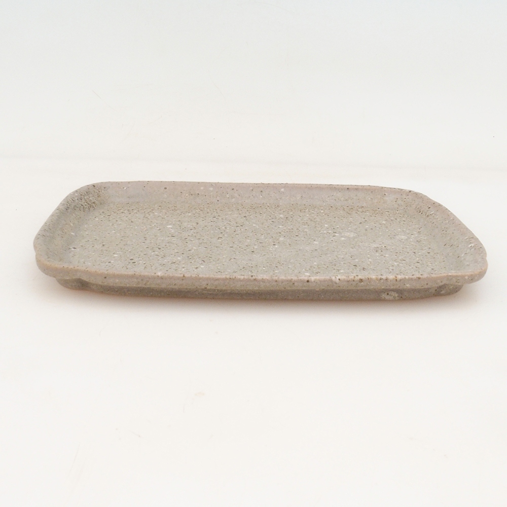 Keramik-Untertasse H50 – 18 x 13 x 1 cm – beige