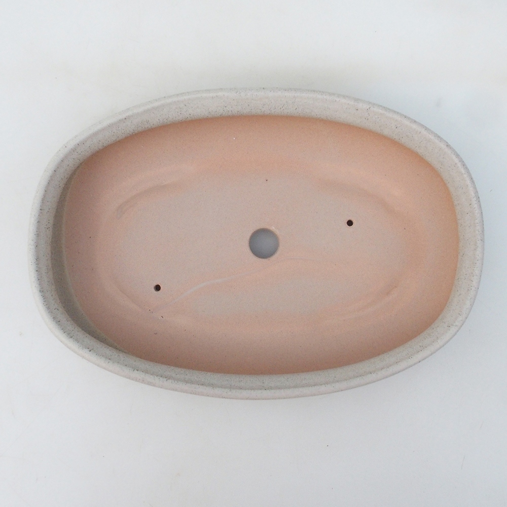 Bonsai-Schale H15 - 25,5 x 17,5 x 6 cm - beige