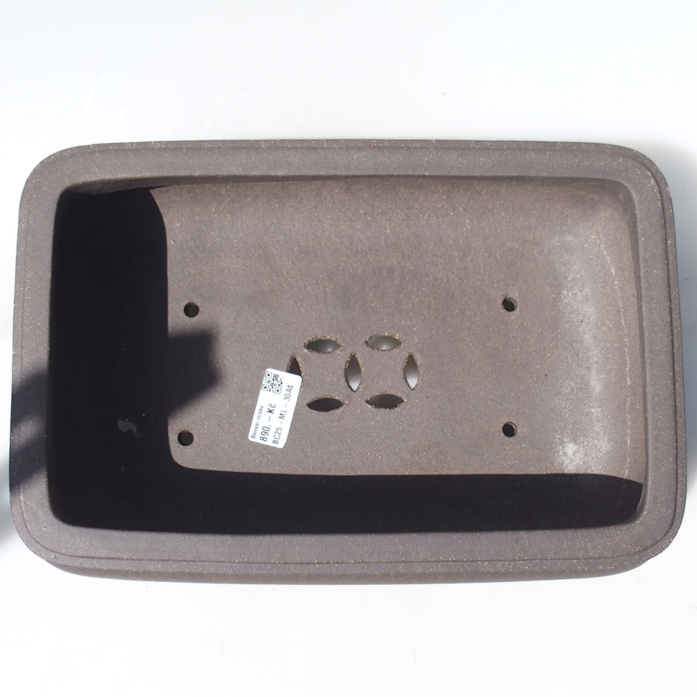 Schale 32 x 21 x 12 cm grau