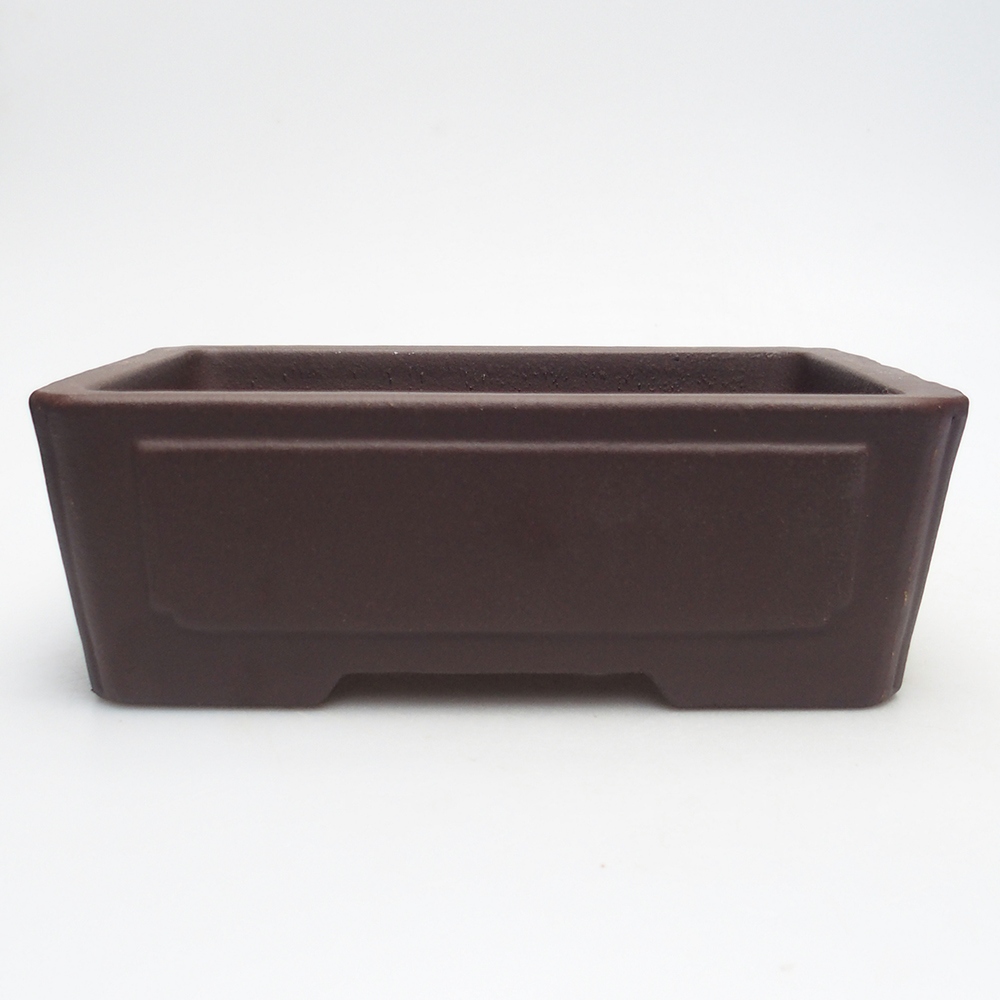 Schale 19 x 14 x 6,5 cm braun