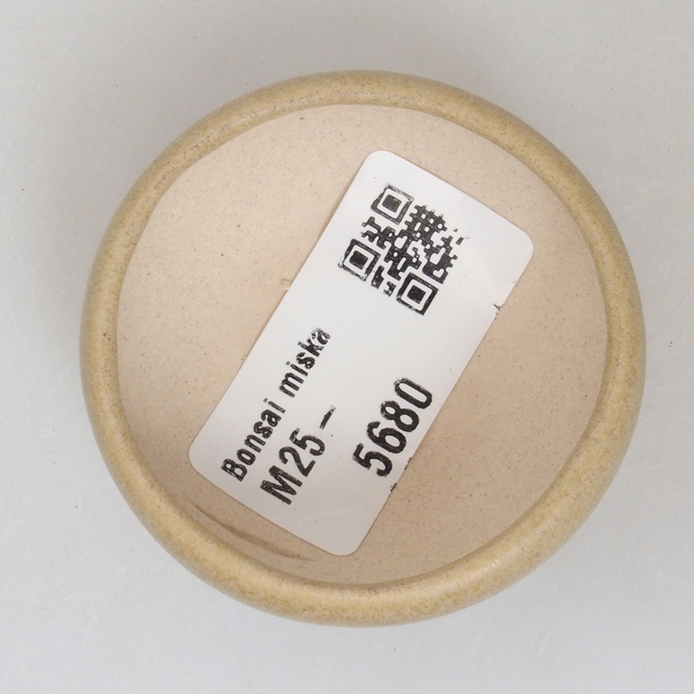 Mini-Bonsaischale 5 x 5 x 2  cm, Farbe braun