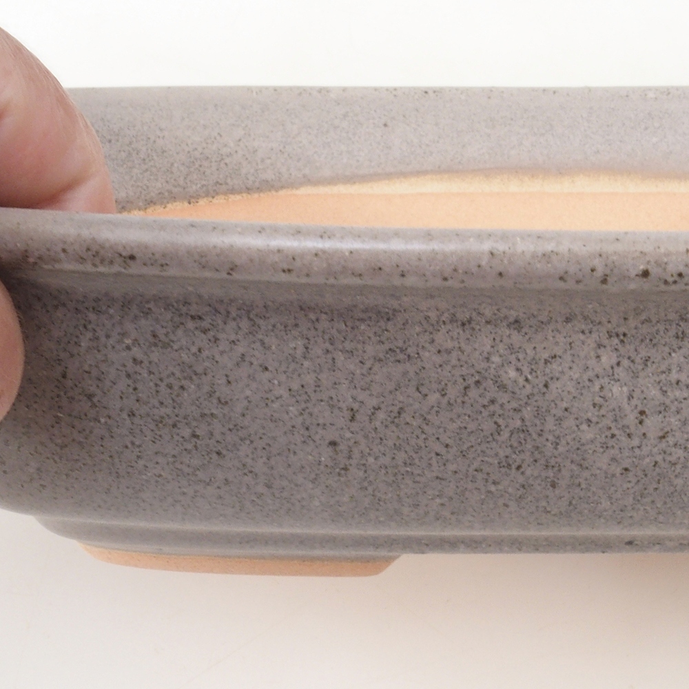 Bonsai-Schale H09 - 30 x 23 x 7,5 cm - beige