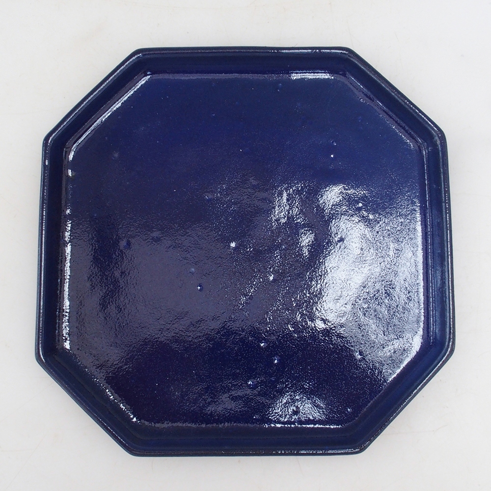 Bonsai-Schale + Schale H14 - blau