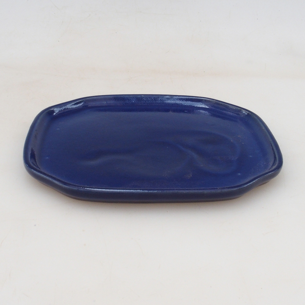 Keramikschale H31 – 15 x 13 x 1 cm – blau