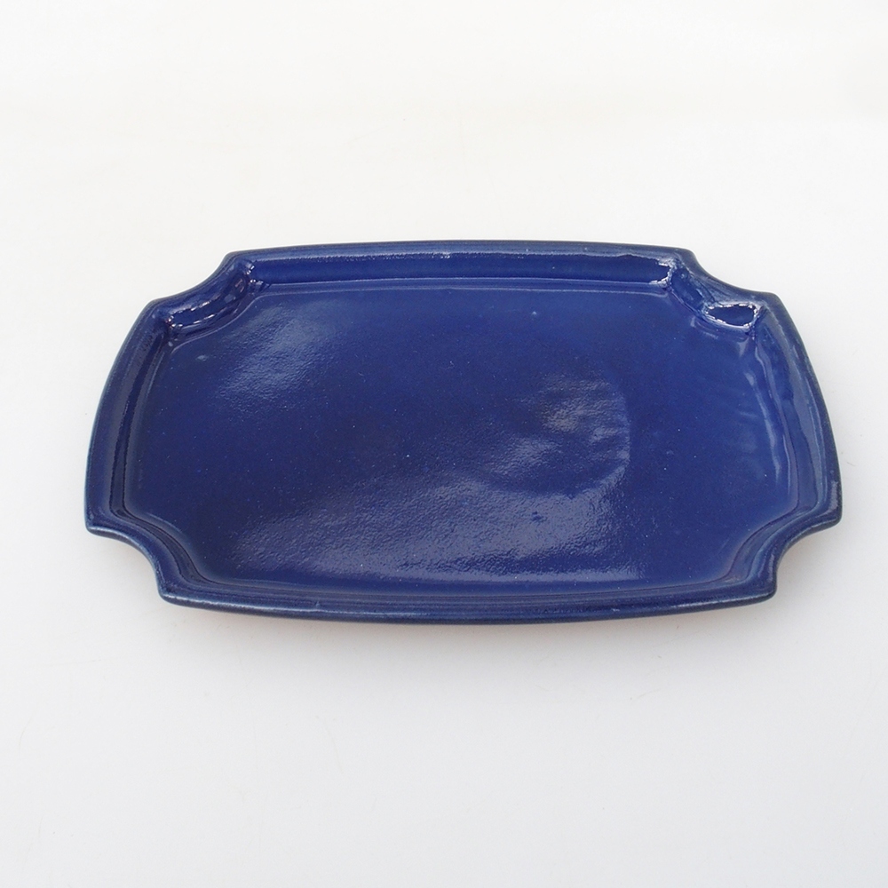 Keramikschüssel H03 – 17 x 12,5 x 1 cm – blau