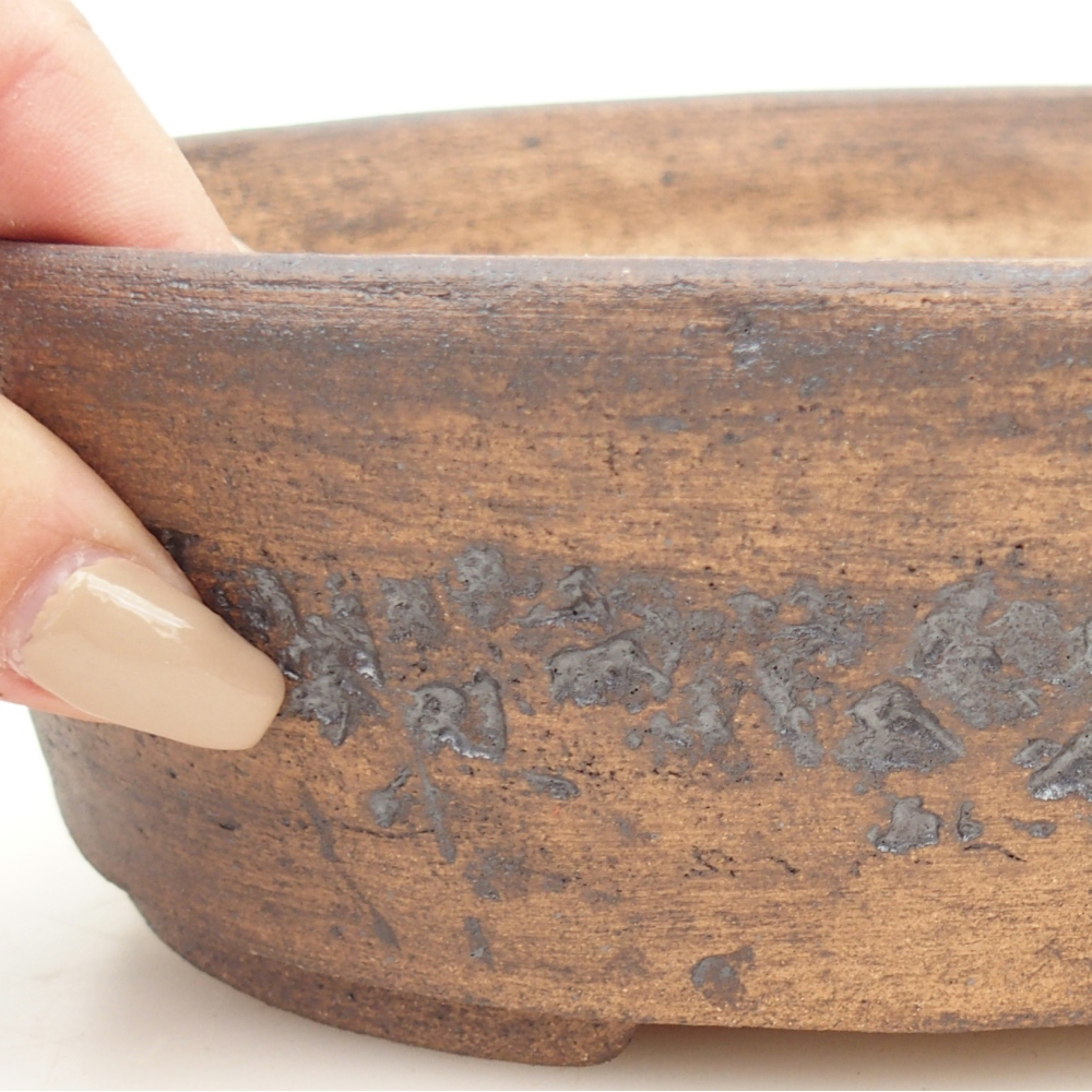 Bonsaischale 20 x 16 x 6,5 cm , Farbe braun