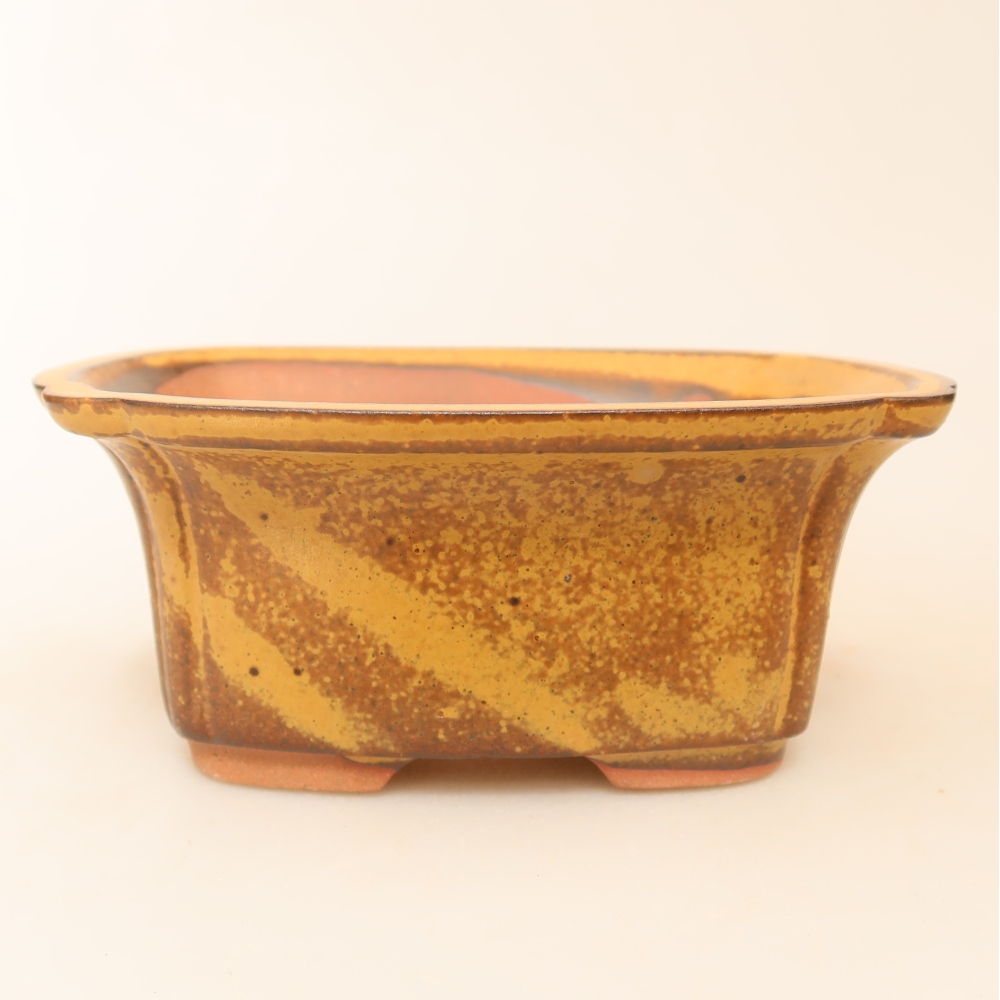 Keramikschale  13 x 10,5 x 5,5 cm, Farbe: Gelb