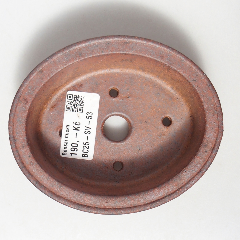 Schale 12 x 10 x 3,5 cm braun