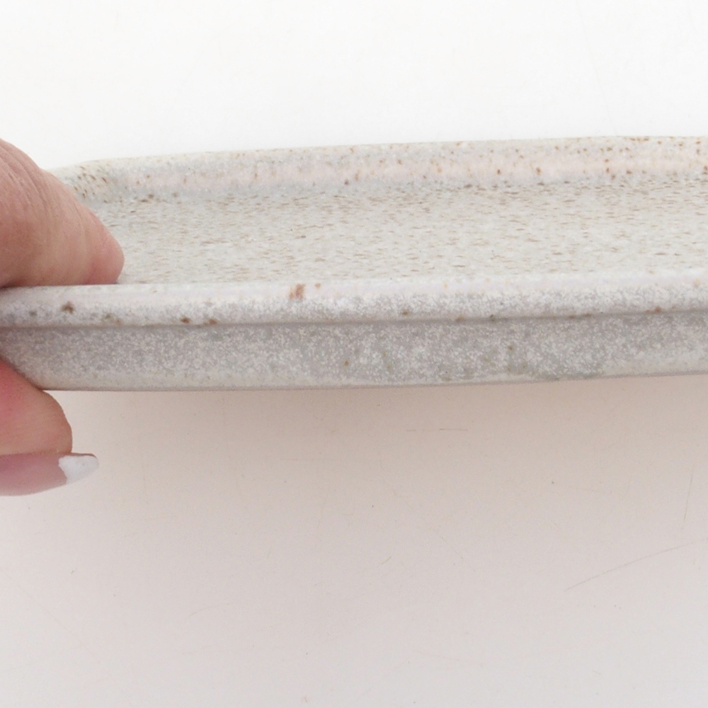 Keramikschüssel H03 – 17 x 12,5 x 1 cm – beige