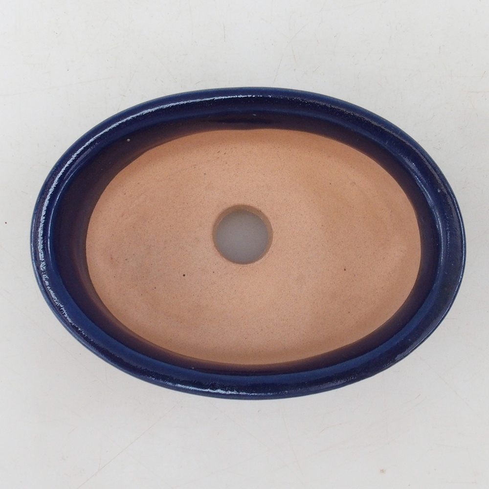 Bonsai-Schale H04 – 10,5 x 7,5 x 3 cm – blau