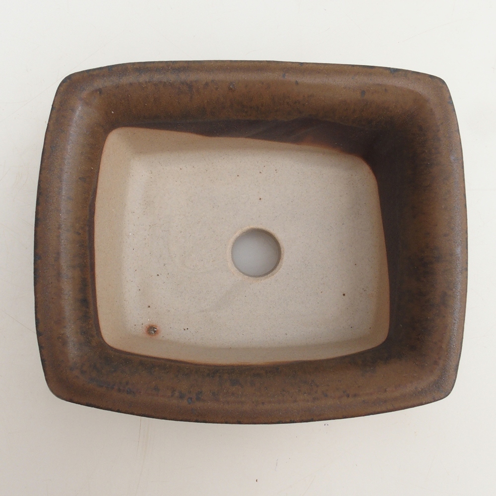 Bonsai-Schale H11 - 11,5 x 10 x 4 cm - braun