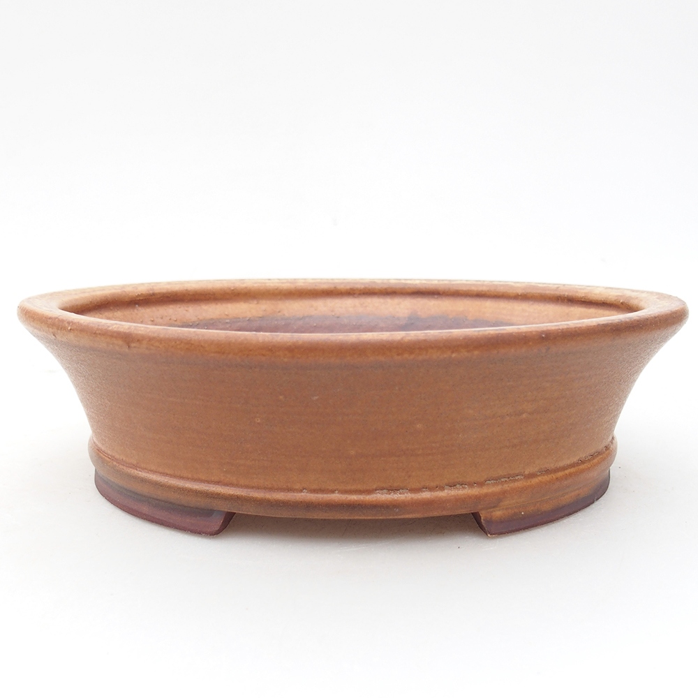 Keramik-Bonsaischale 18 x 16 x 4,5 cm, Farbe rosa