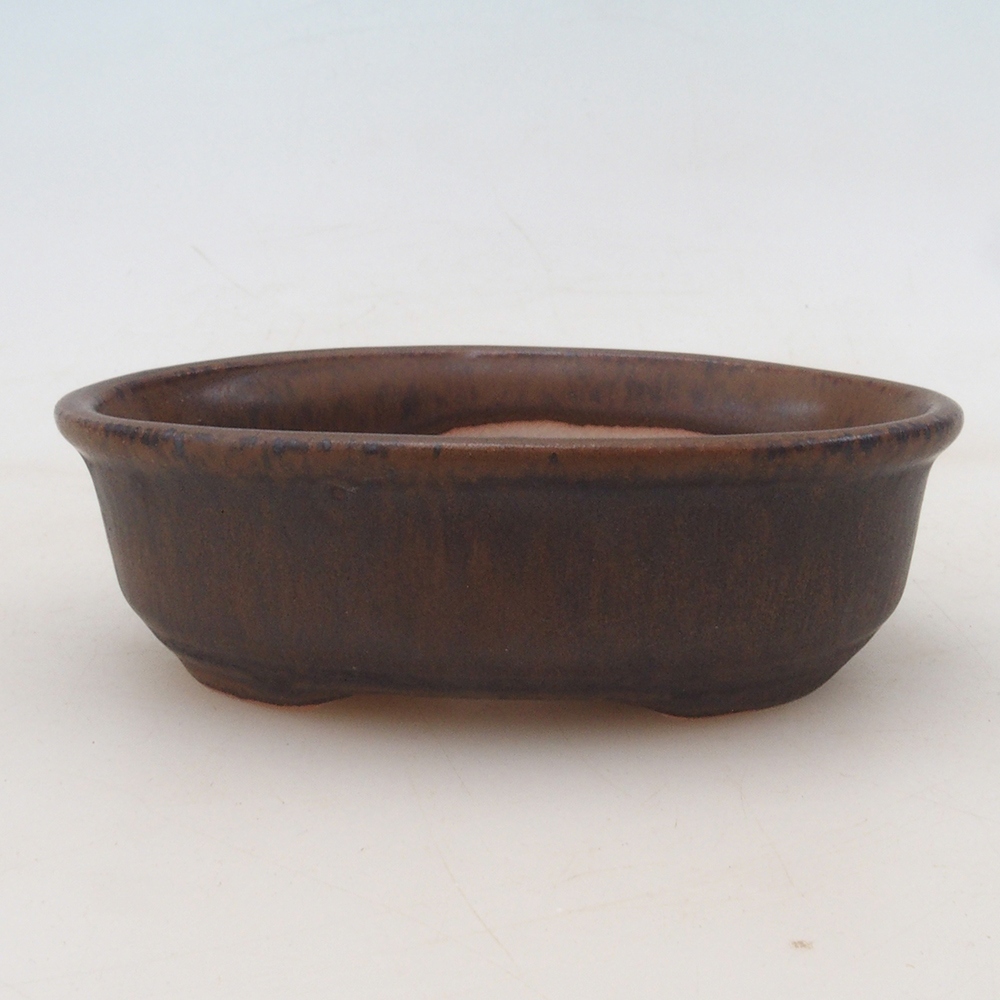 Bonsai-Schale + Untertasse H04 – Braun