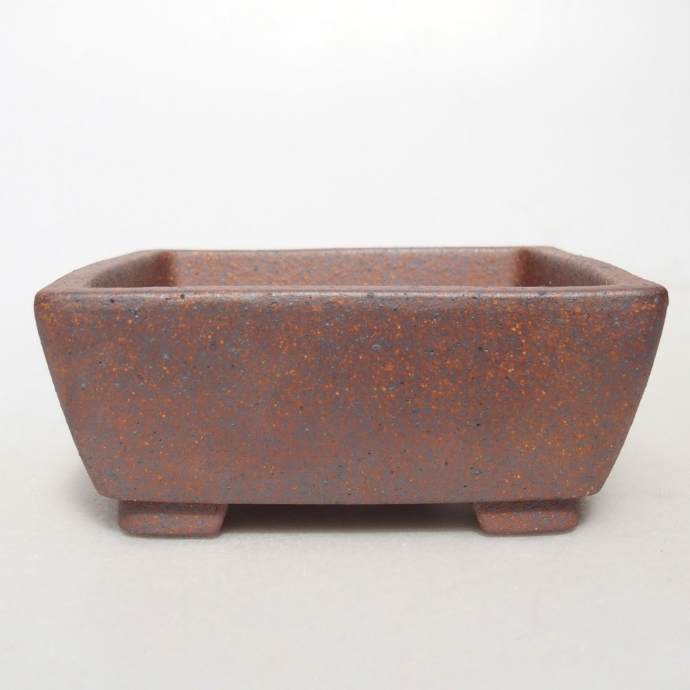 Schale 9 x 9 x 3,5 cm braun