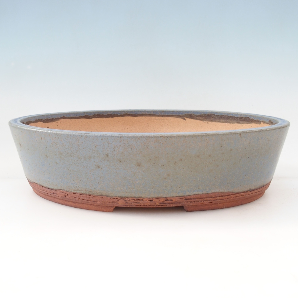 Bonsaischale 33 x 26 x 8 cm , Farbe blau