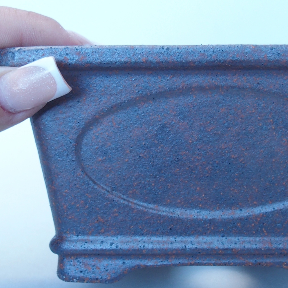 Schale 13 x 13 x 7 cm braun