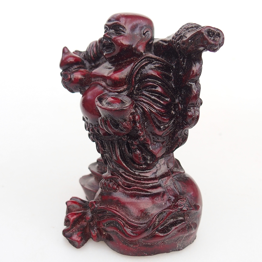 Roter Buddha