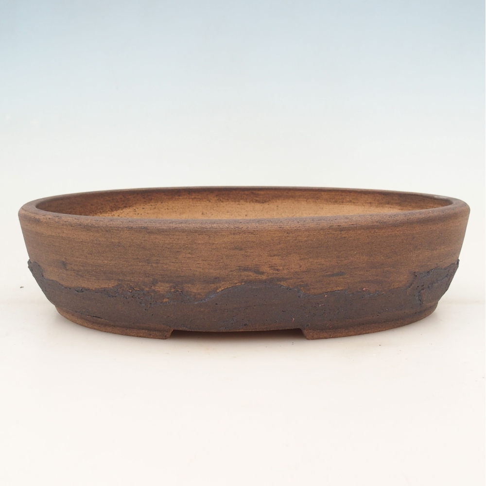 Bonsaischale 32 x 25 x 8 cm , Farbe braun