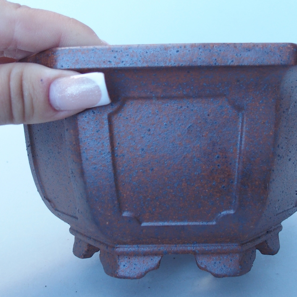 Schale 15,5 x 14 x 8 cm braun