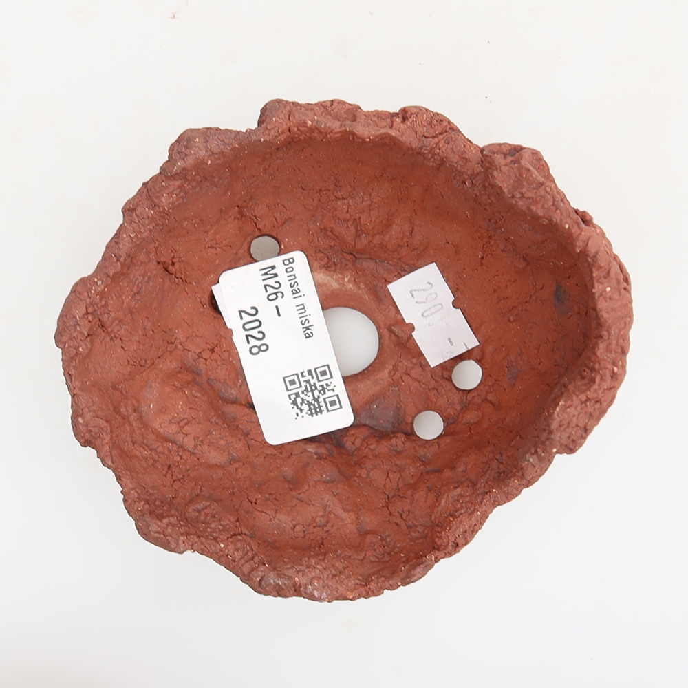 Keramikschale 10 x 8 x 7 cm, Farbe: braun